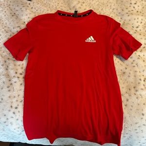 Red Adidas T-shirt
